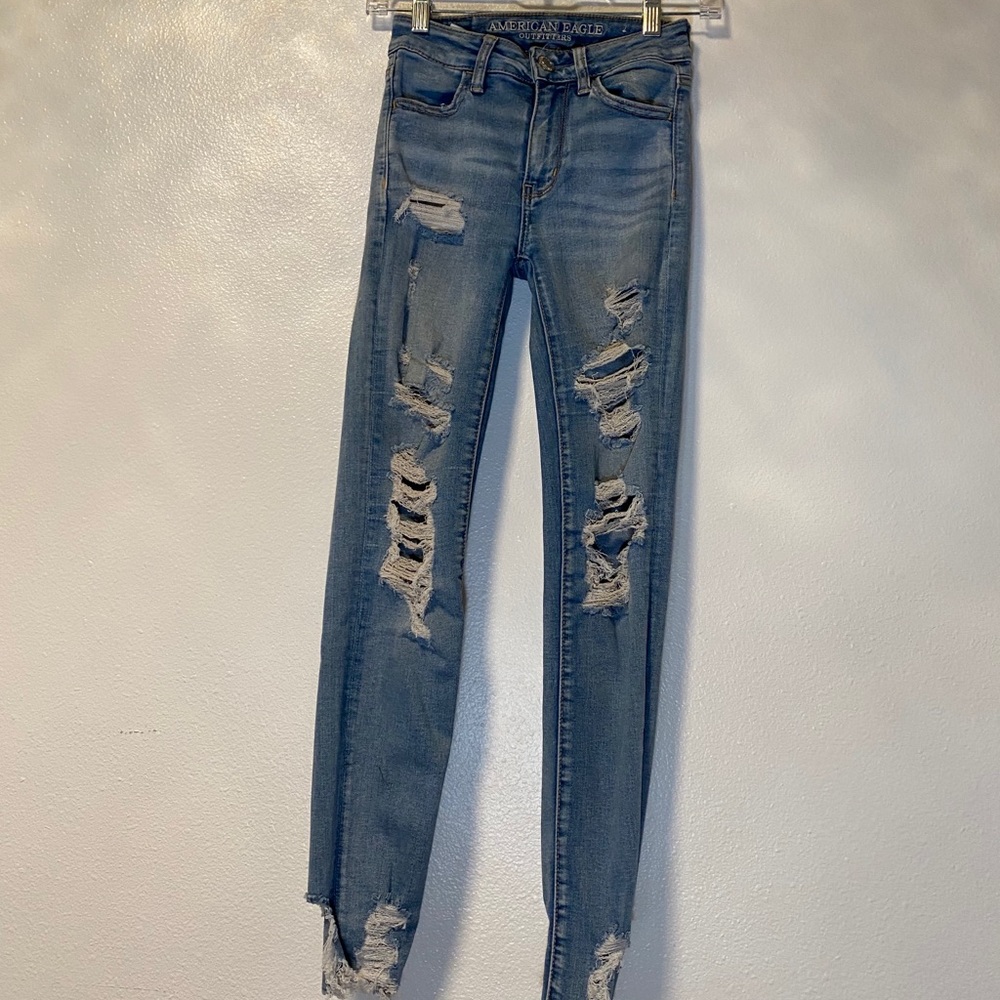 Ripped American Eagle Jeans